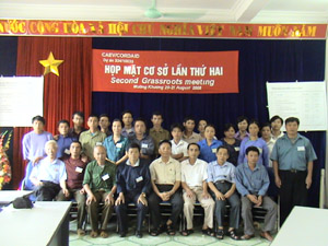 Cuộc họp mặt từ cơ sở lần thứ II của dự án 334-10035 CORDAID được tổ chức tại Mường Khương